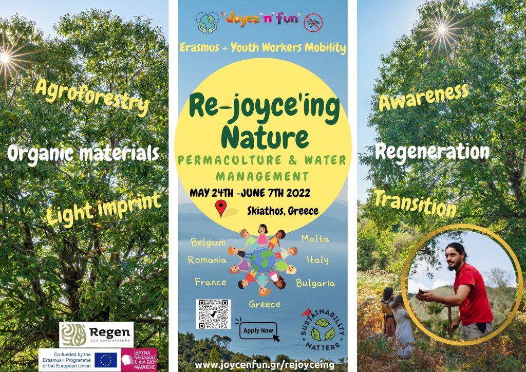 ReJoyce'ing Nature: May 24th - June 07th, 2022 Training.